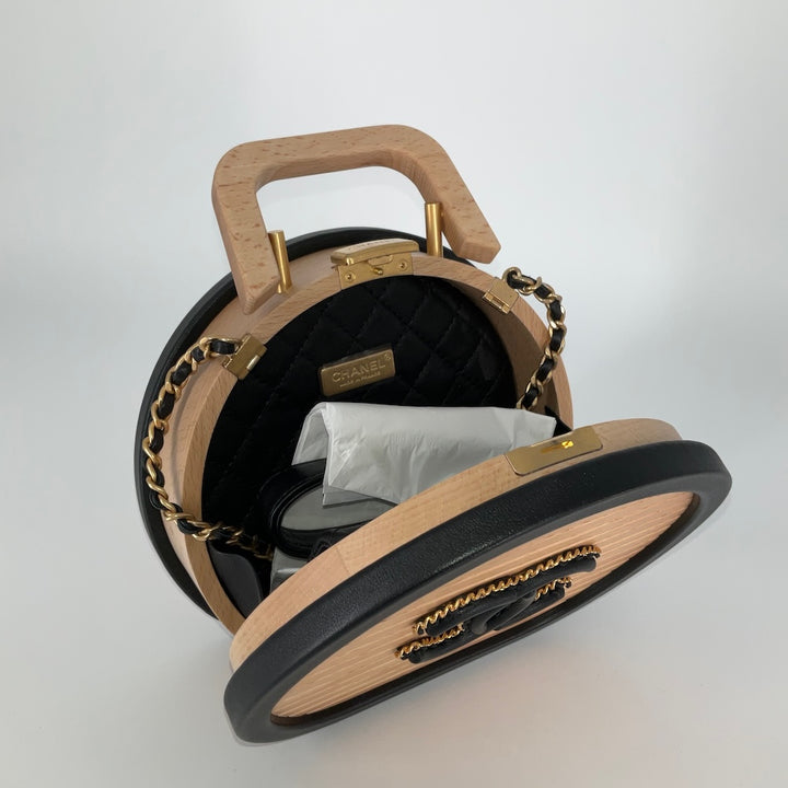 Chanel Cruise 2022 Wood Vanity Case