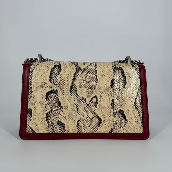 Gucci Dionysus Handbag in Natural Python