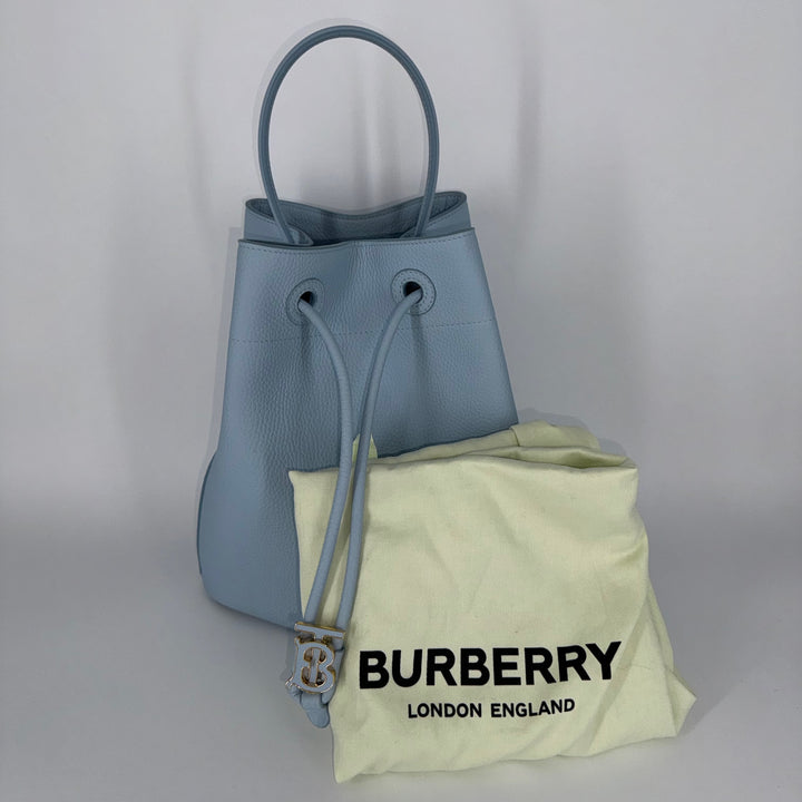 Burberry Powder Blue Bucket Bag