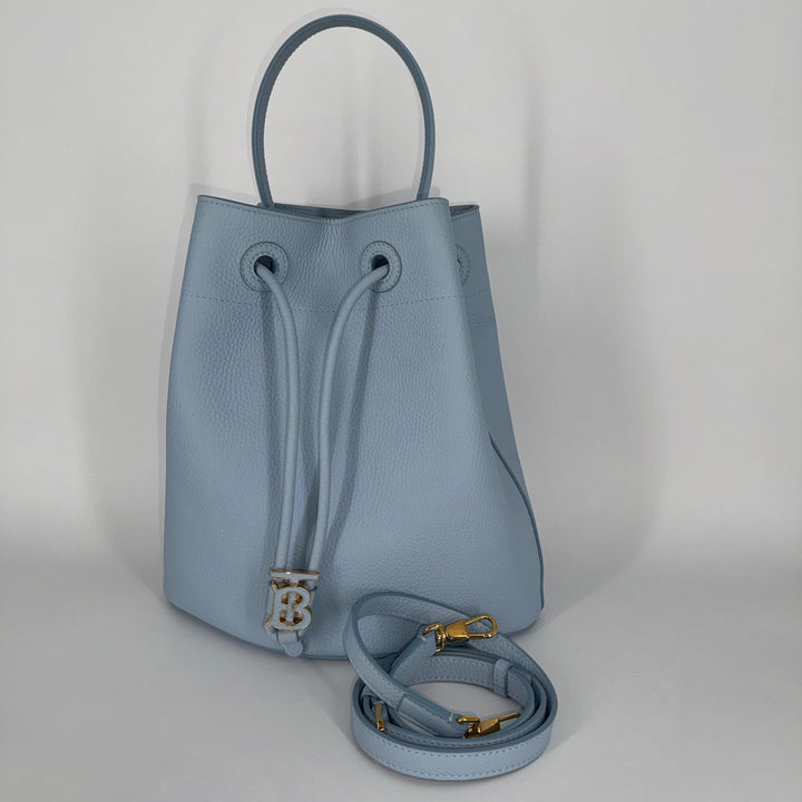 Burberry Powder Blue Bucket Bag