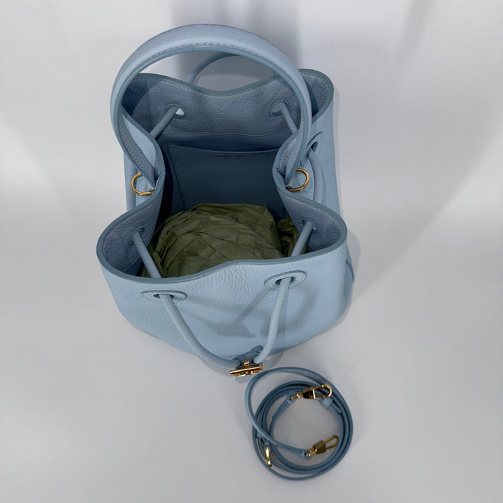 Burberry Powder Blue Bucket Bag