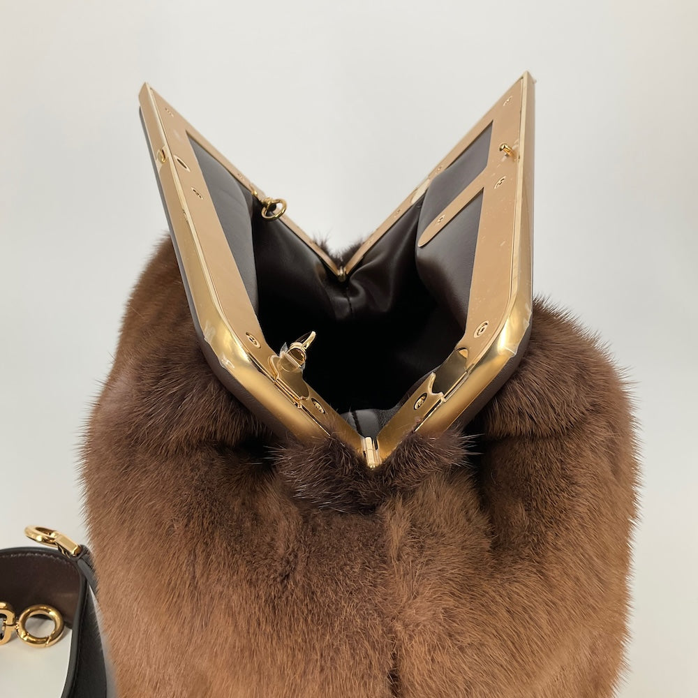 Fendi Large Fendi First in Mink