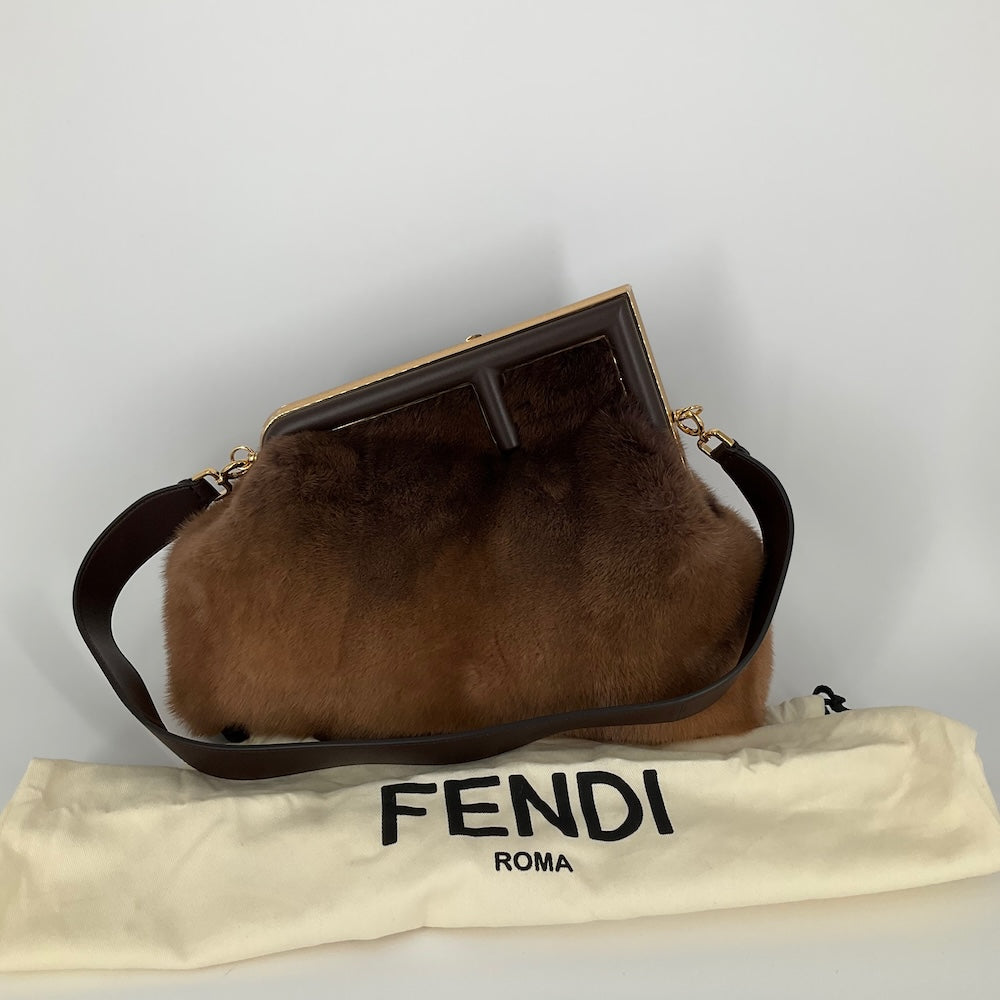 Fendi Large Fendi First in Mink