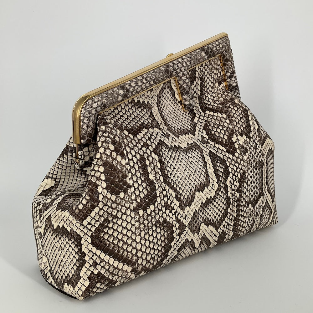 Fendi Large Fendi First in Natural Python
