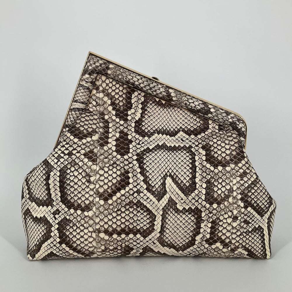 Fendi Large Fendi First in Natural Python