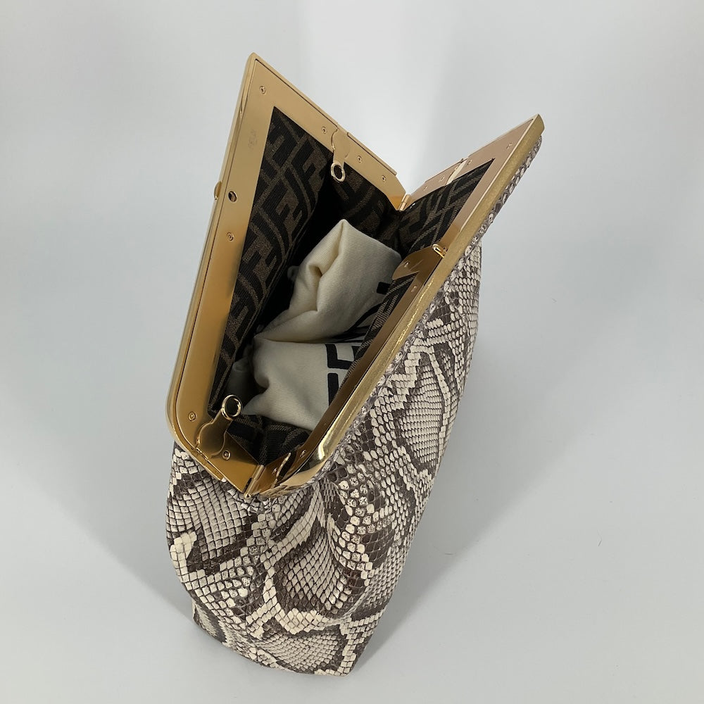 Fendi Large Fendi First in Natural Python
