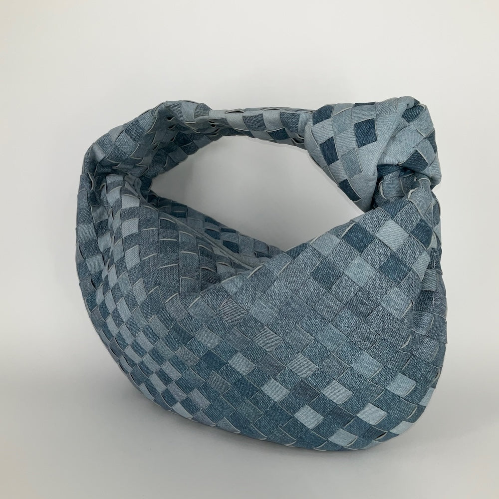 Bottega Veneta Large Jodie in Denim Effect Leather