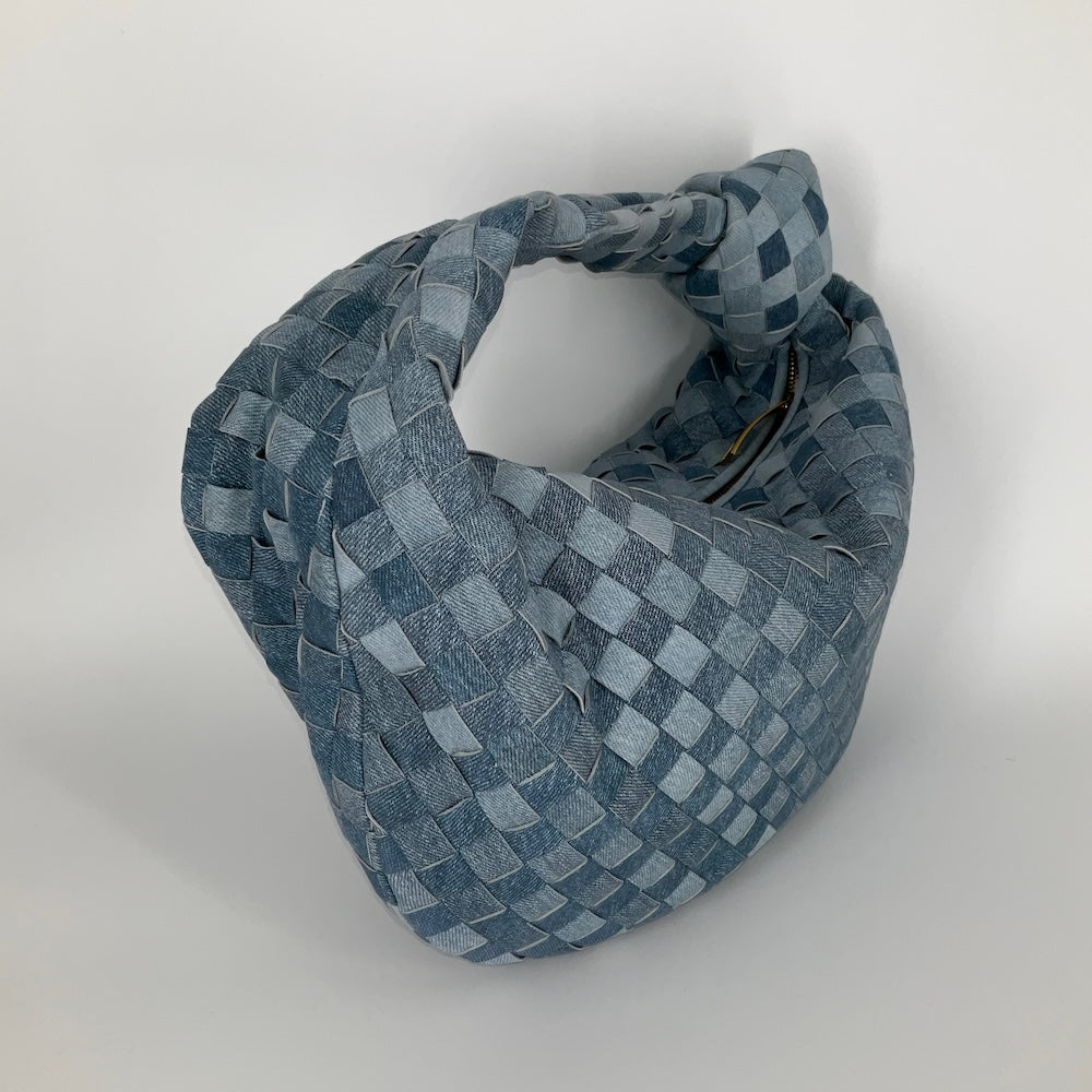 Bottega Veneta Large Jodie in Denim Effect Leather