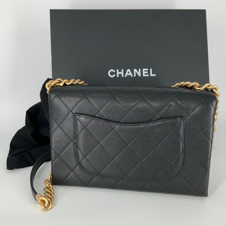 Chanel Caviar Leather Handbag