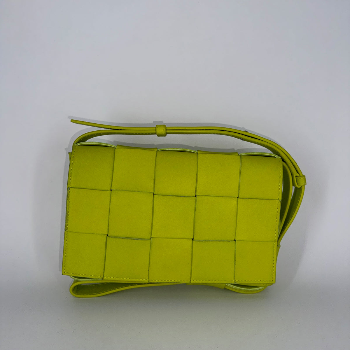 Bottega Veneta Cassette in Lime Green – The DC Closet