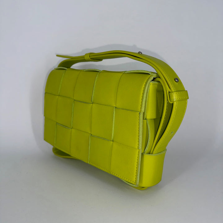 Bottega Veneta Cassette in Lime Green