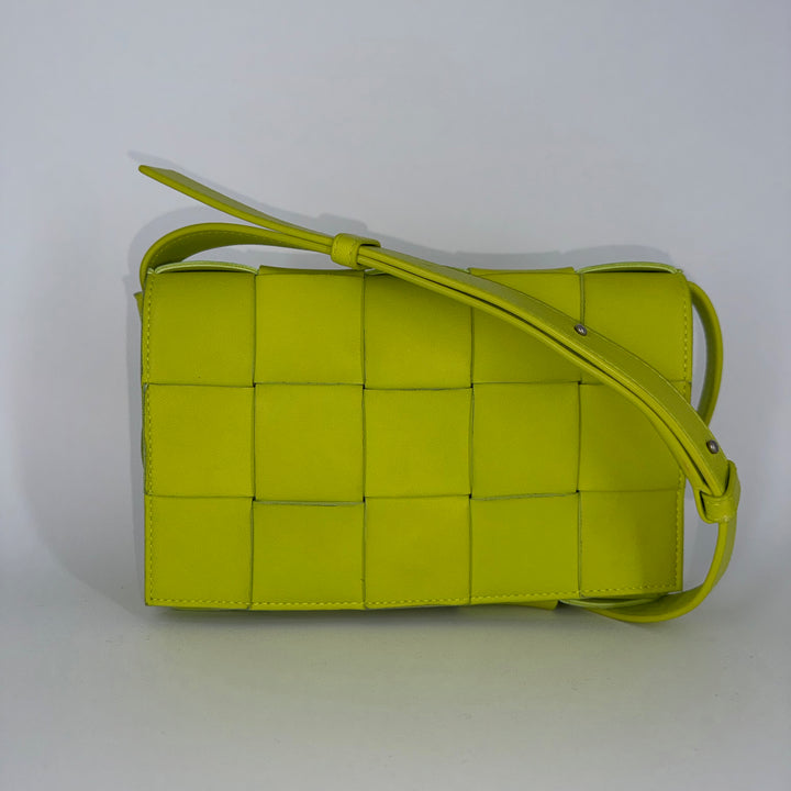 Bottega Veneta Cassette in Lime Green