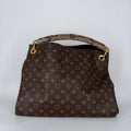 Louis Vuitton Artsy Bag with Python Handle